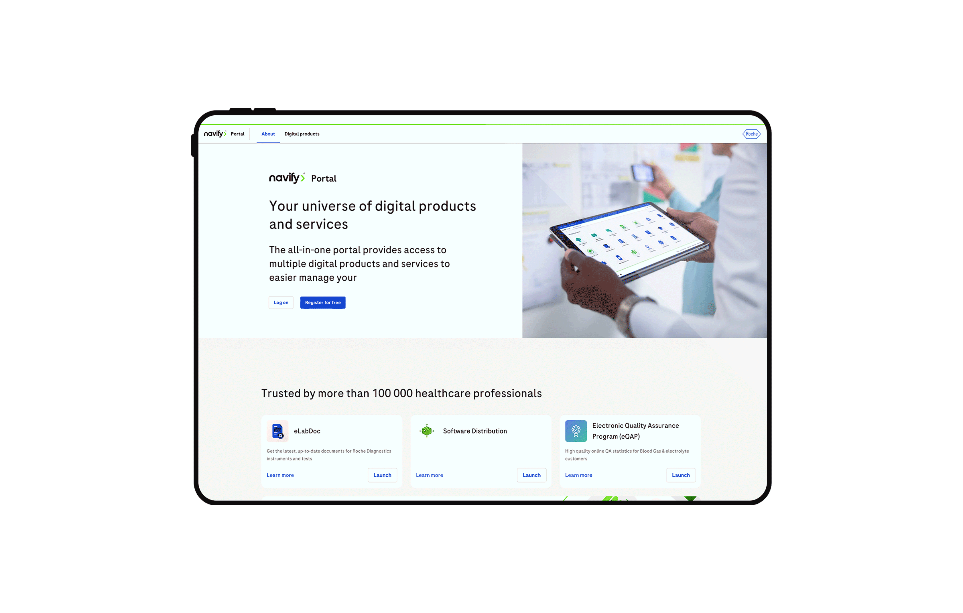 navify® Portal | Roche Diagnostics customer service portal