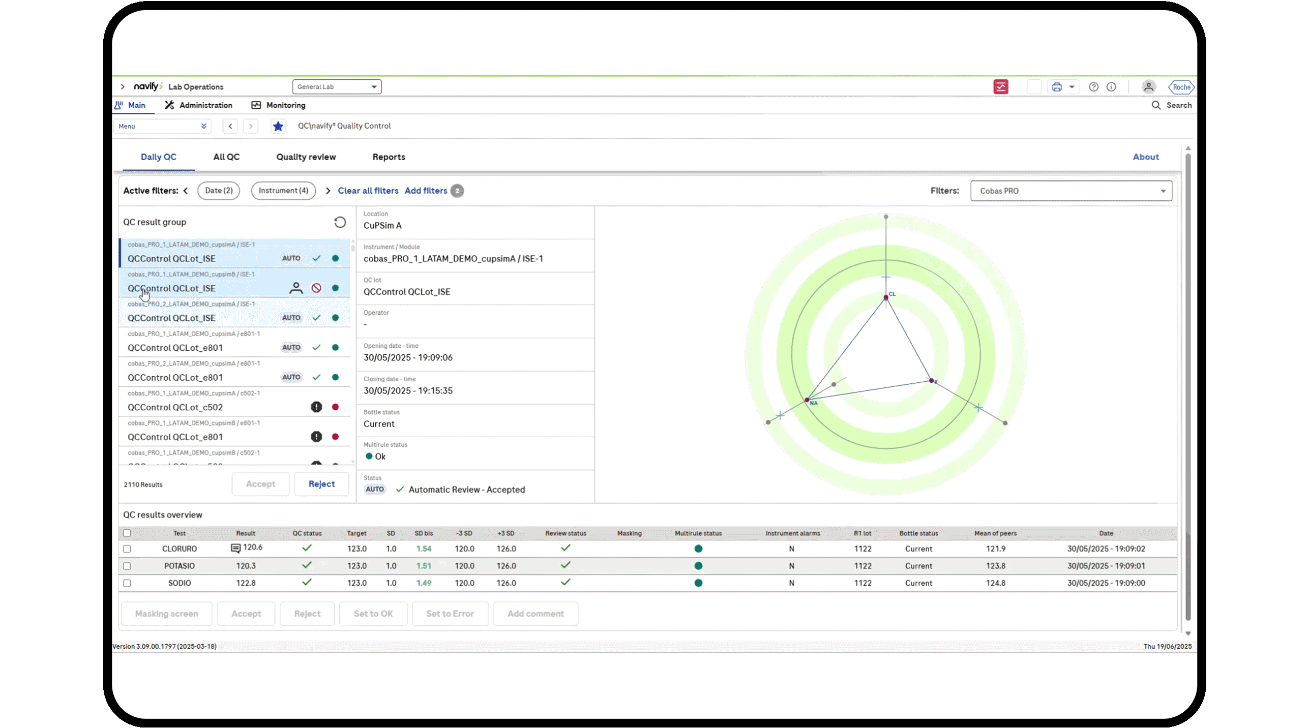 navify® digital solutions | navify Quality Control
