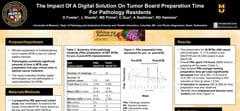 Partial image of slide about impact of digital tumor board solution